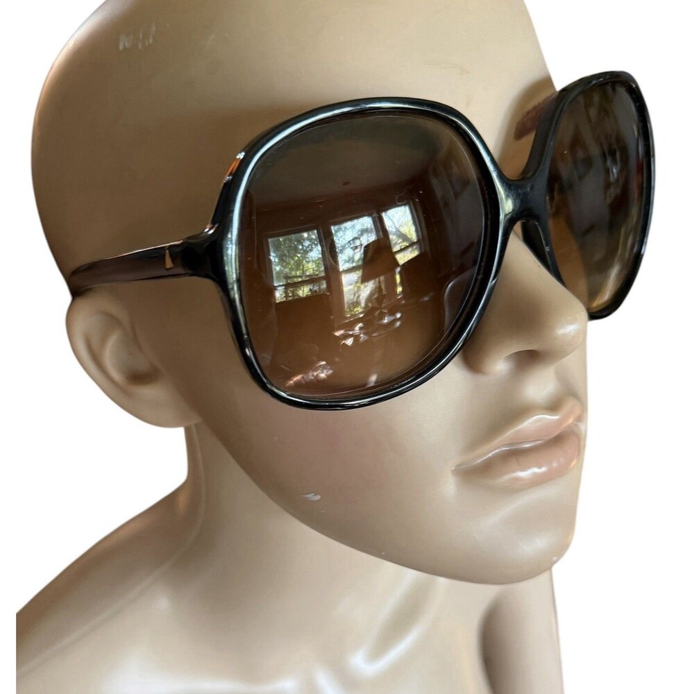RARE VTG Liz Claiborne Eyeglasses Oversized 1980s LC 19 BLK Prescription Glasses - Picture 11 of 11